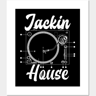 JACKIN HOUSE - turntable Posters and Art